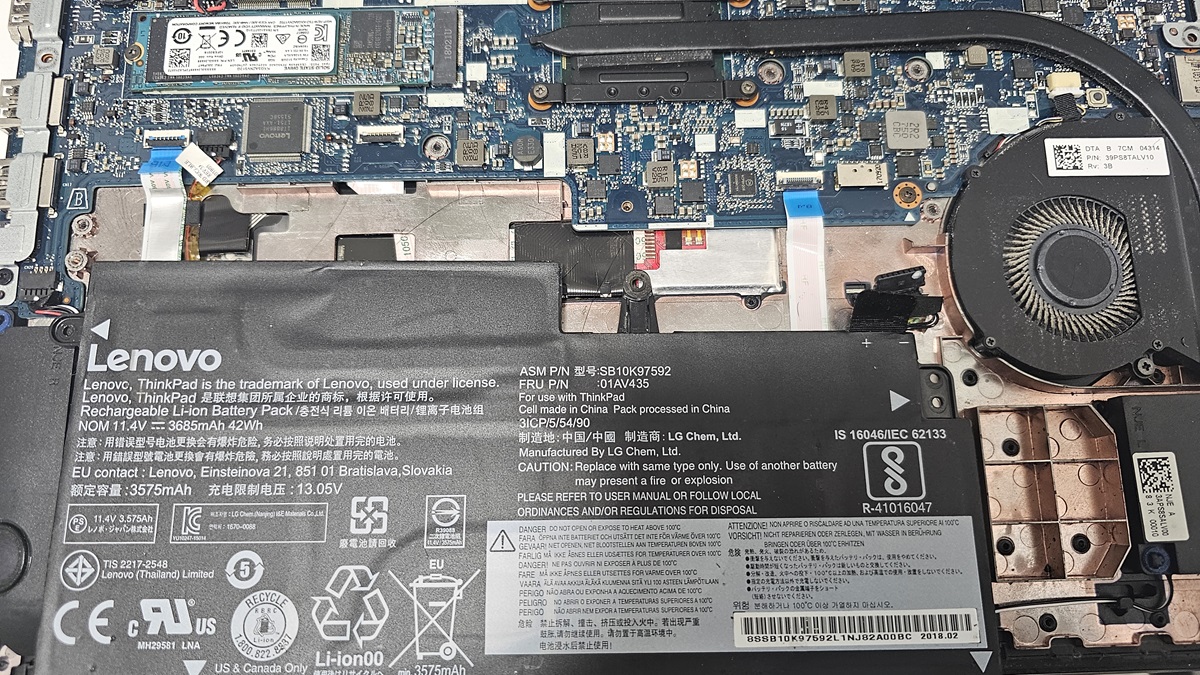 【バッテリー90％】ThinkPad L13 Gen2 第11世代 Corei5 ThinkPad L13 Gen 2 減りが早くなってきたバッテリー交換 | パソコン
