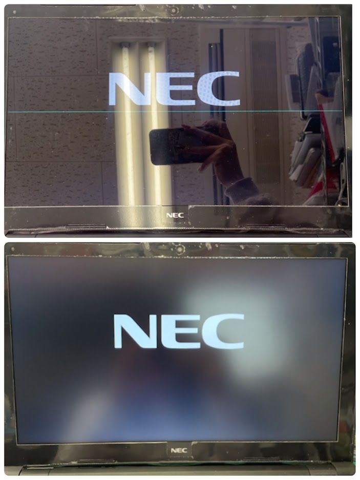 NEC_NS150FARの液晶修理